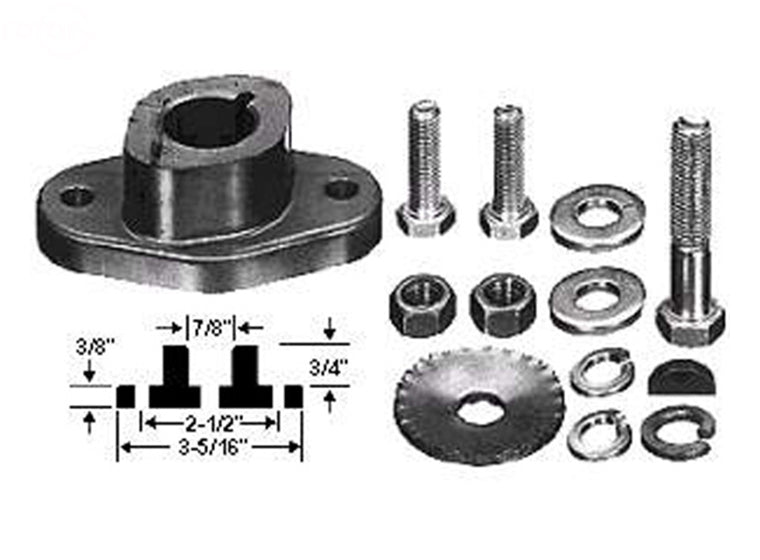 1162 BLADE ADAPTOR ASSEMBLY 7/8